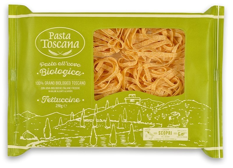 Fettuccine Biologiche Toscane 250 gr - Salumeria Toscana Fettuccine Biologiche Toscane 250 grPasta ToscanaSalumeria Toscana Fettuccine Biologichepasta toscana, pasta all&