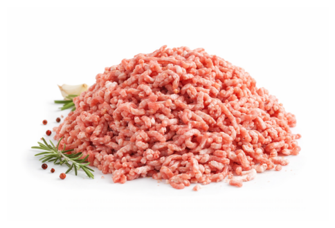 Macinato di Carne Chianina IGP VBAC da bovino adulto allevato in Toscana, carne fresca per ristorazione e uso professionale
