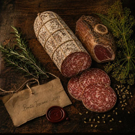 Bontà Toscane - Finocchiona IGP e Prosciutto Toscano DOP della Valtiberina toscana