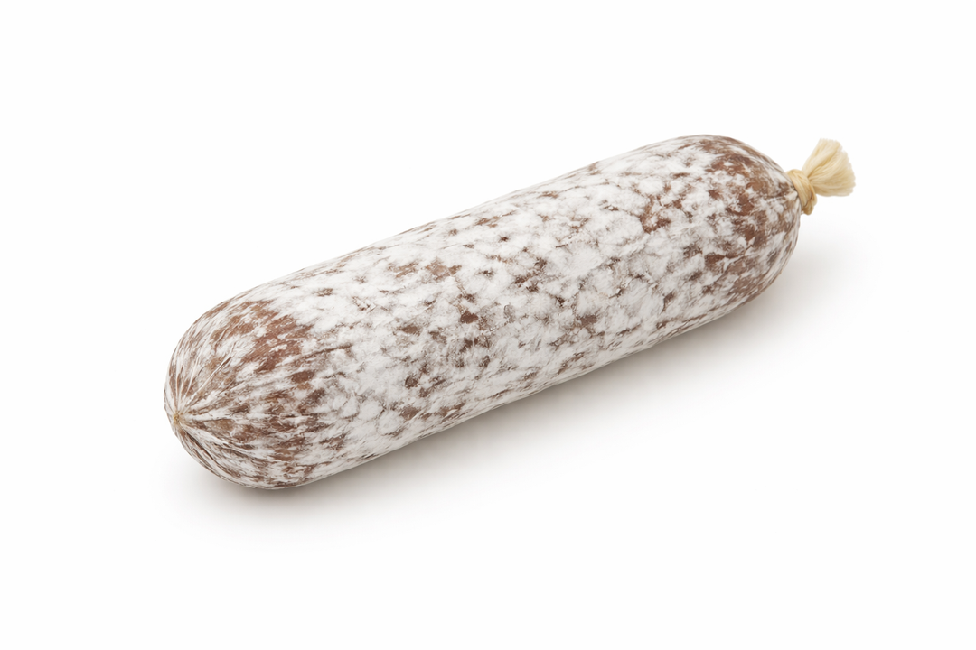Salame Toscano da 500 grammi, salume tradizionale stagionato per vendita all’ingrosso B2B in Italia ed Europa
