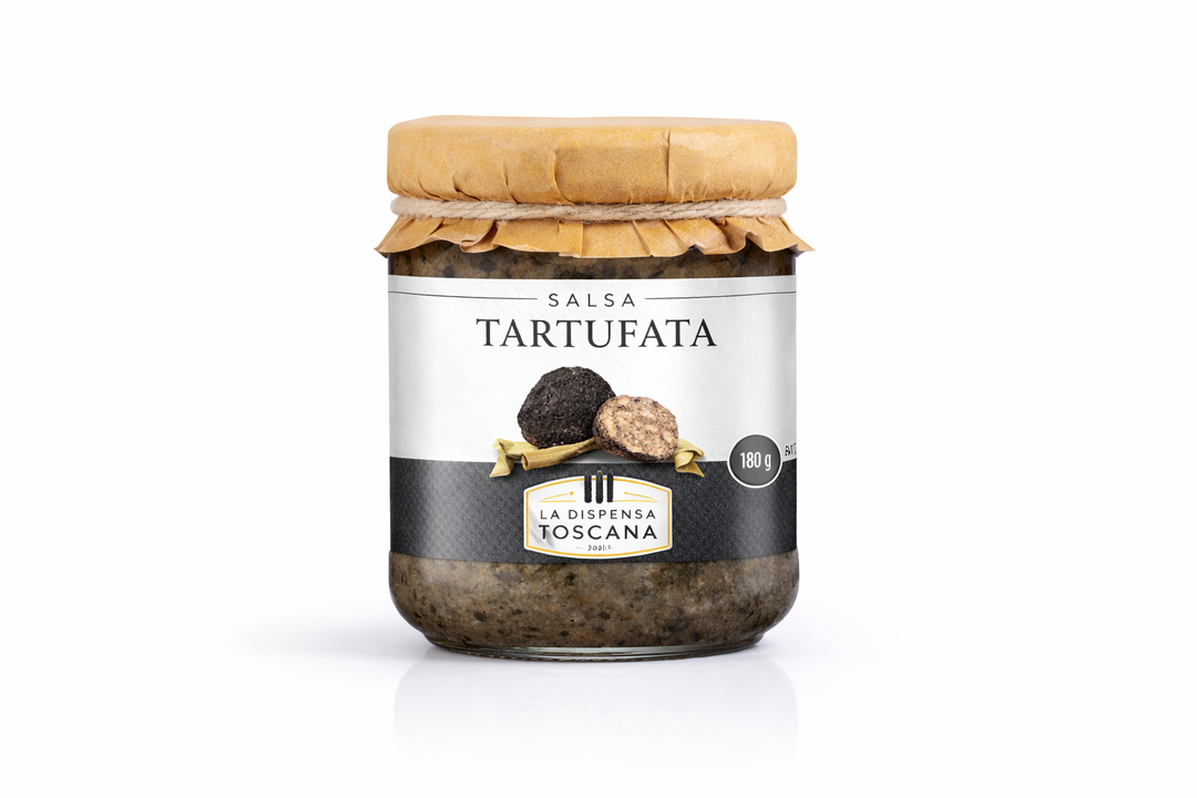 Salsa Tartufata 180g in vasetto, condimento premium al tartufo per ristorazione e uso professionale B2B