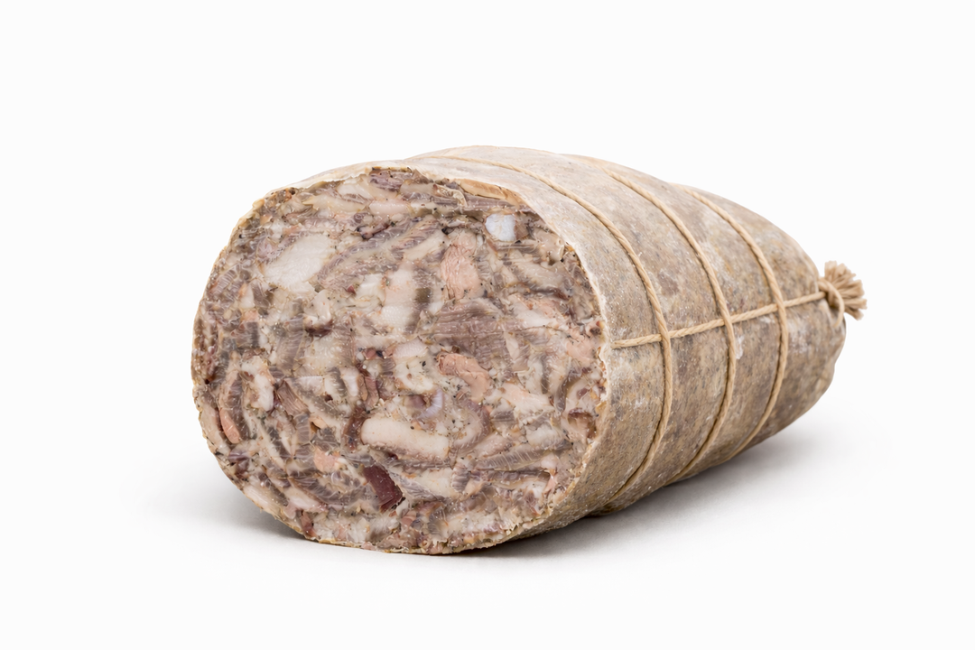 Soppressata Toscana classica 4,5 kg forma intera sottovuoto Salumificio Poggetto fornitura B2B ristorazione tagliere professionale